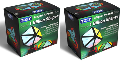 Double magnet pyramids are sold  at a discount bundle