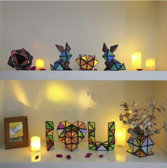 Magnet decorations luminous for heartfelt celebrations