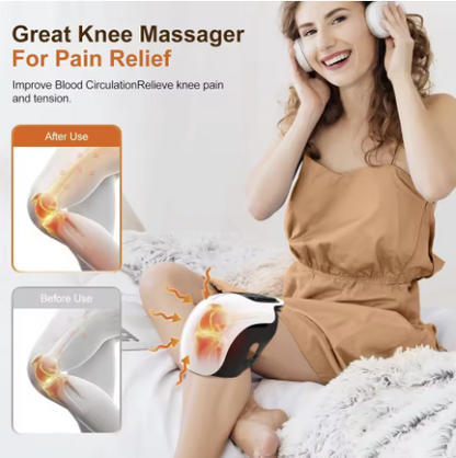 Works by improving blood circulations and relieve knee pain and tension